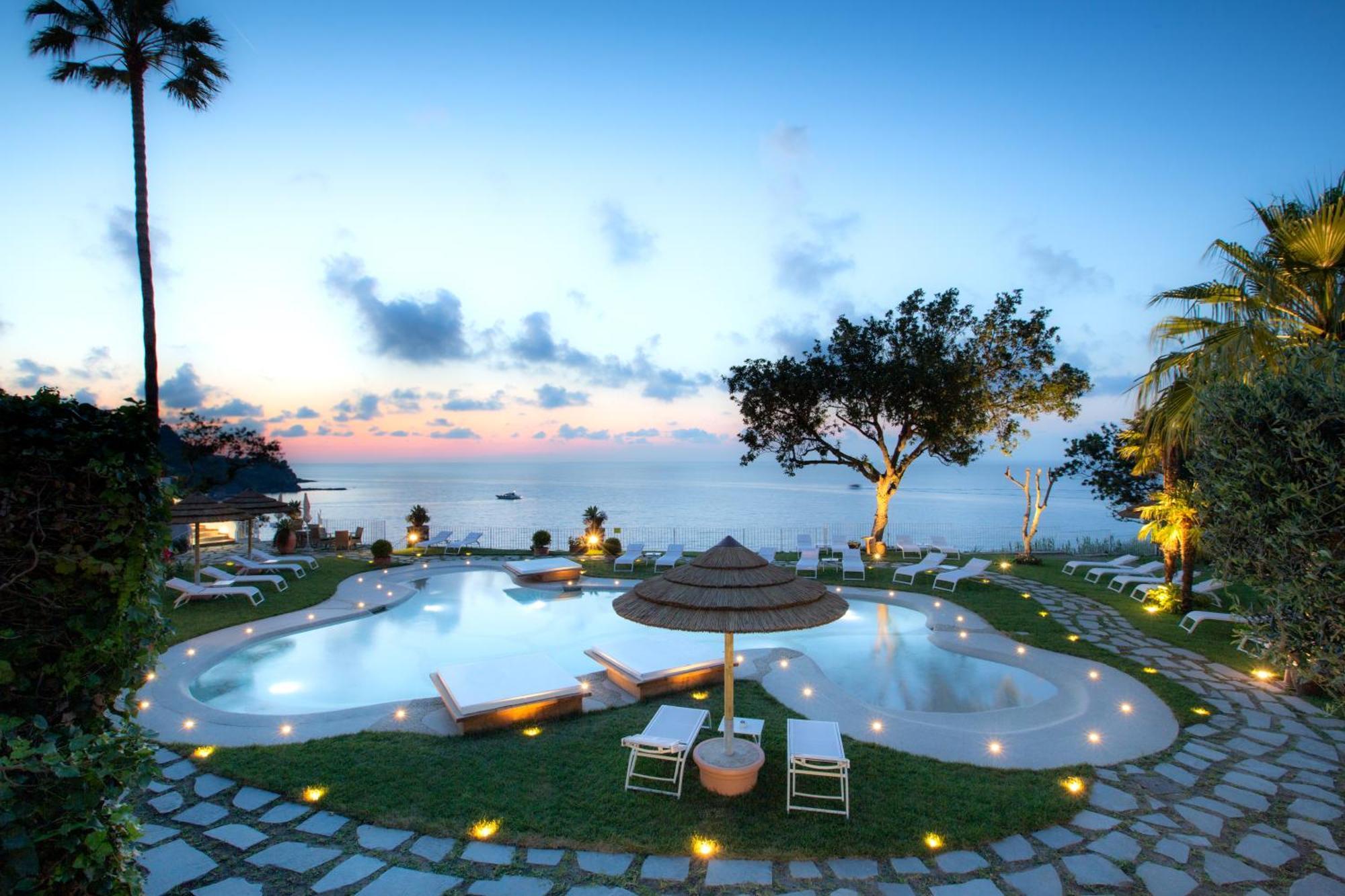 Hotel Continental Mare Ischia Exterior foto