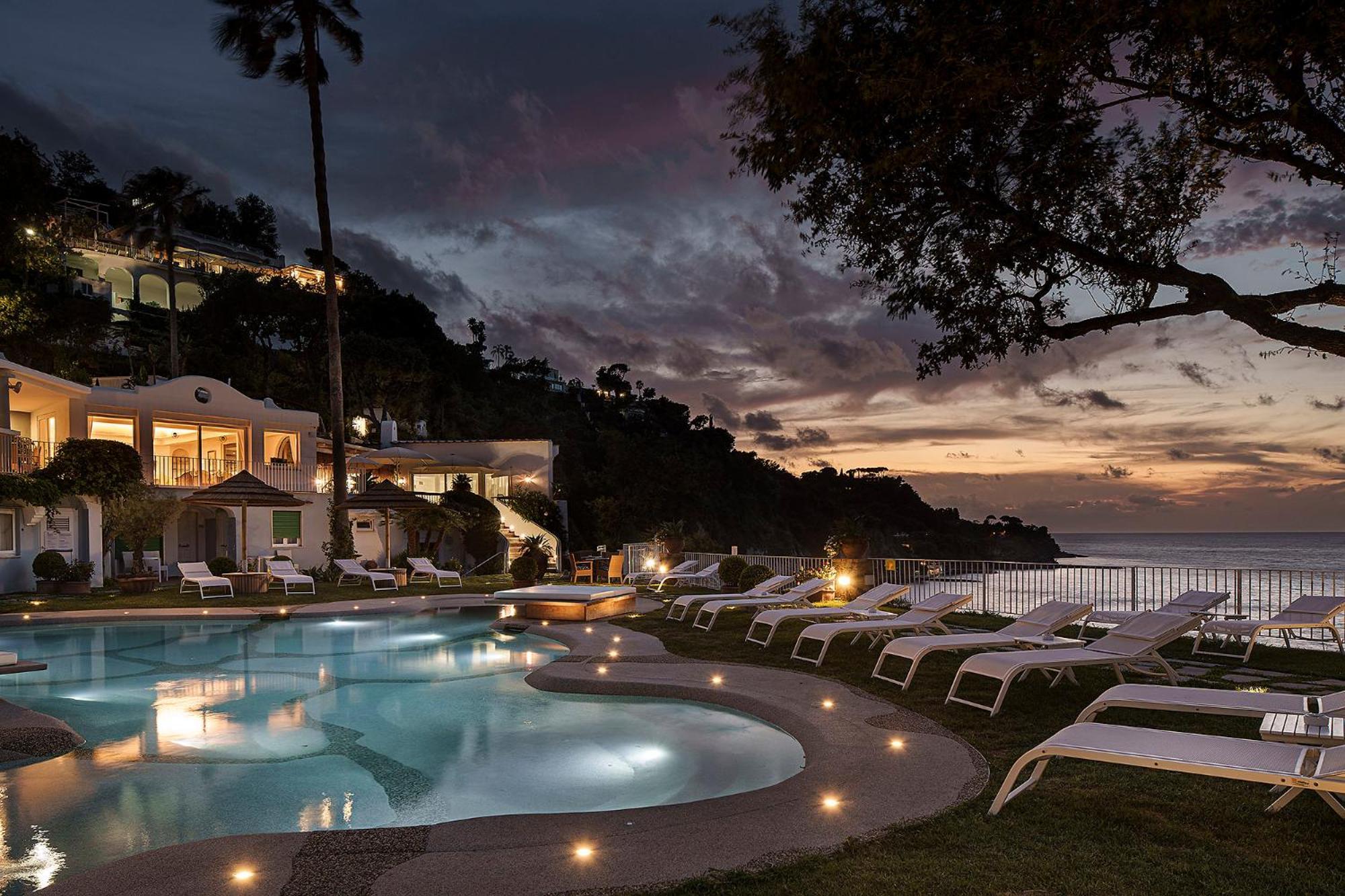 Hotel Continental Mare Ischia Exterior foto