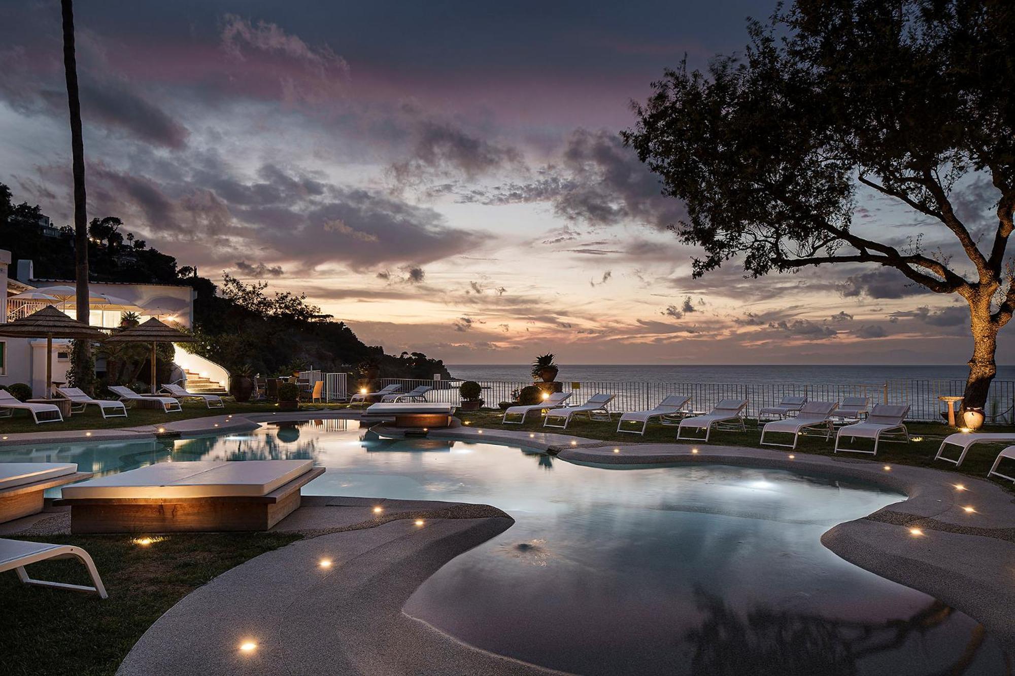 Hotel Continental Mare Ischia Exterior foto