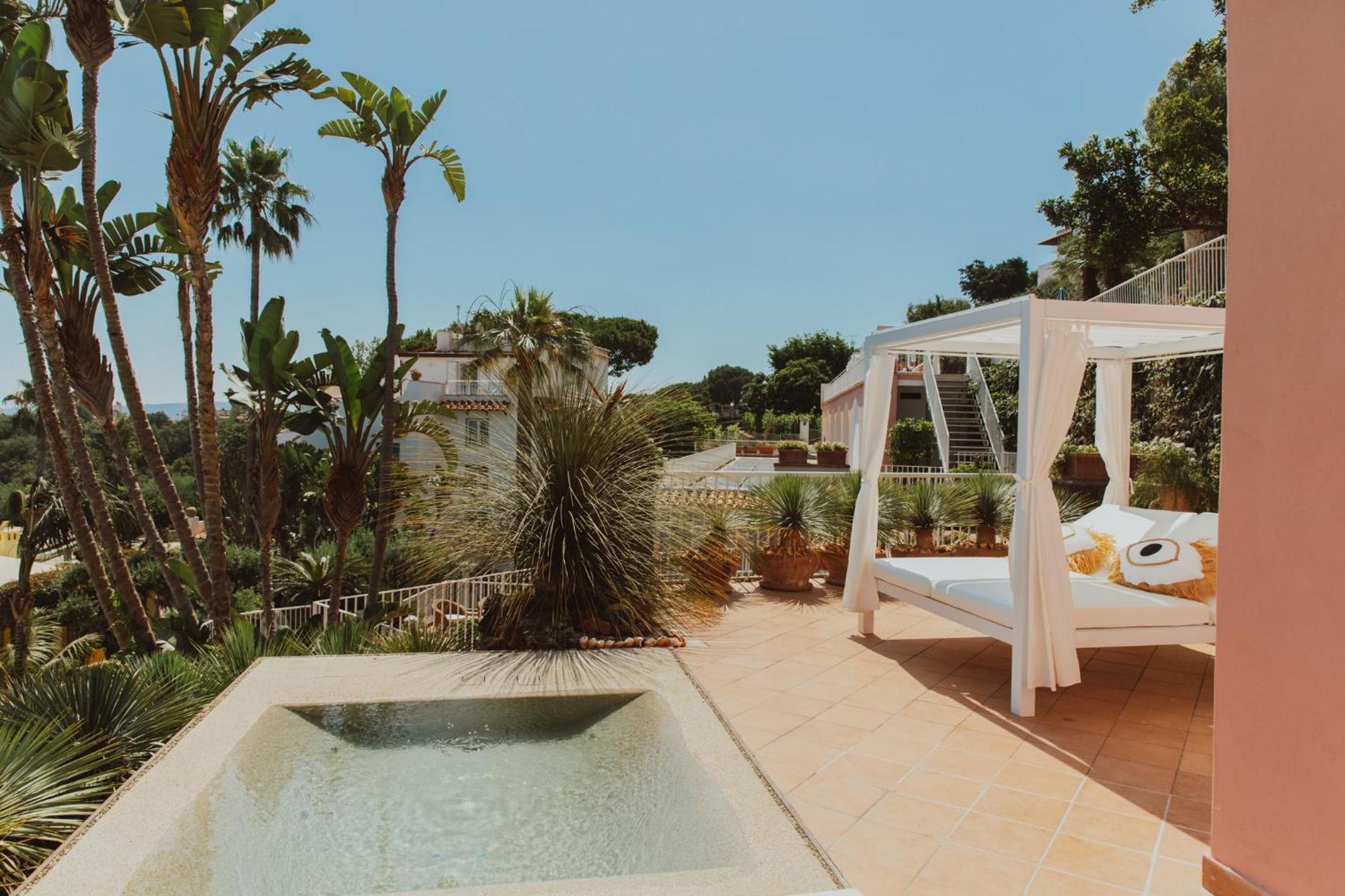 Hotel Continental Mare Ischia Exterior foto